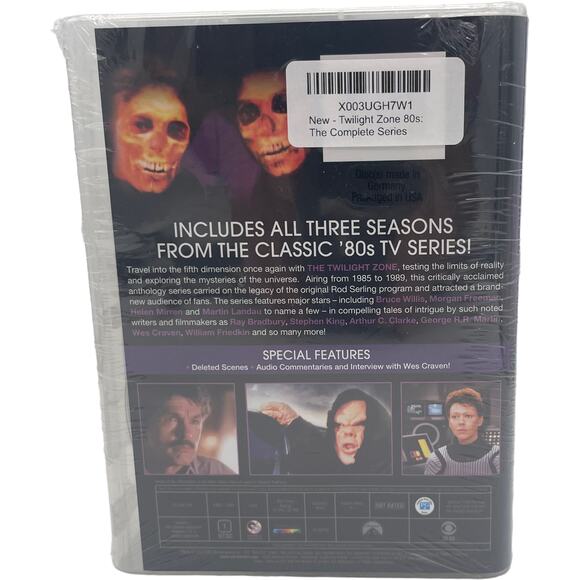 Twilight Zone 80s Complete Series Box Set - NEW - All Episodes, Remastered - Picture 3 of 3